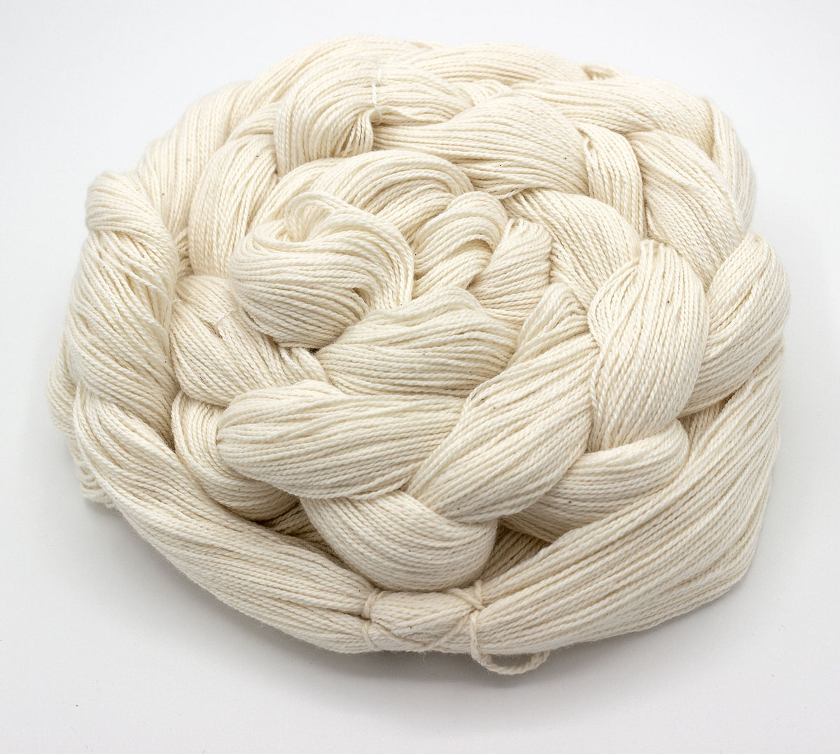 Undyed 8/2 Ringspun Cotton Warp – Shiny Dime Fibers