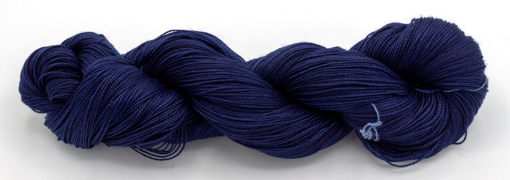 Indigo Dyed Yarn - DARK - Amanda Baxter Studio Tencel Yarn