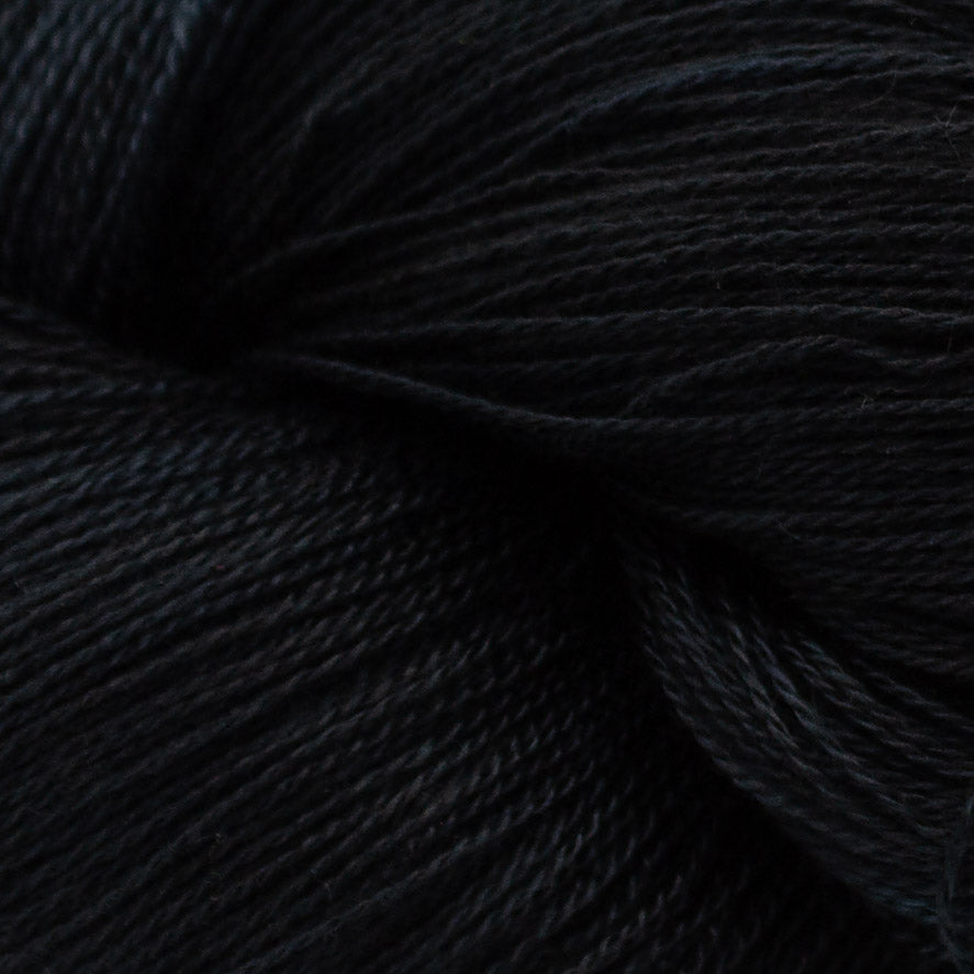 Midnight Hand-dyed Tencel™ 4 oz yarn skein