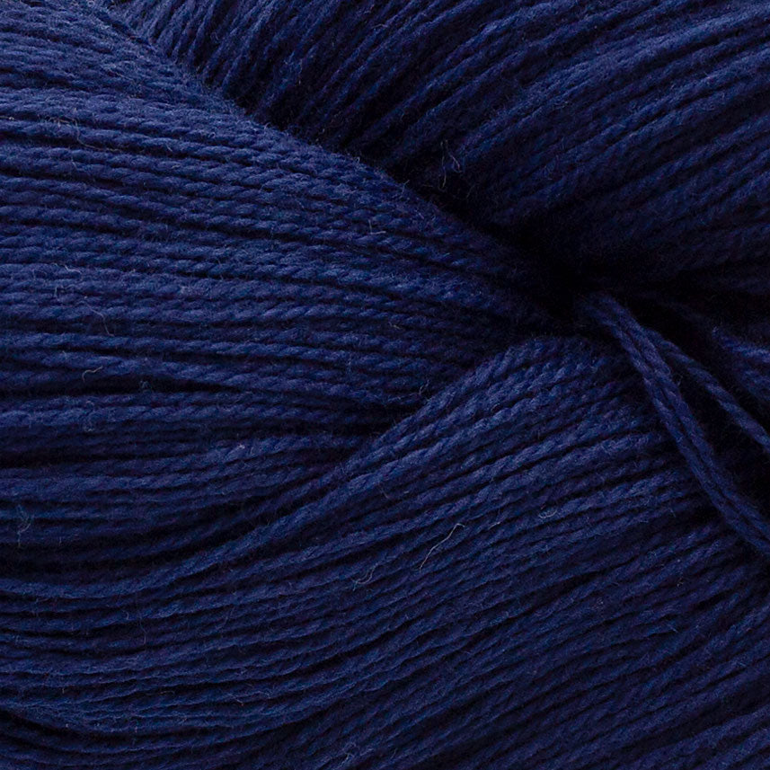 8/2 Ringspun Cotton Dark Indigo hand-dyed by Ricketts Indigo