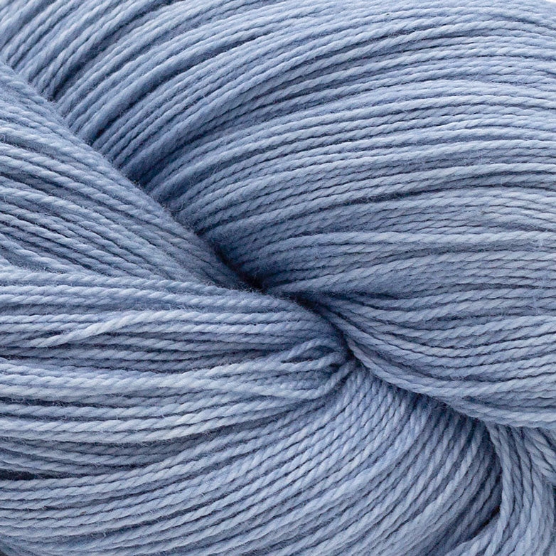 8/2 Ringspun Cotton 4 oz. Skein Light Indigo hand-dyed by Ricketts Indigo