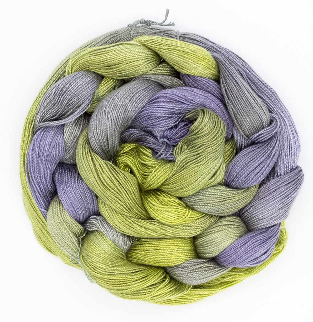 Shiny Dime Fibers Gradient Hand-Painted Tencel™ Weaving Warp Yarn