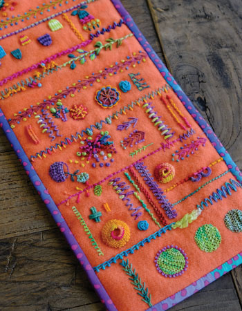 Creative Stitching, 2nd edition by Sue Spargo - Amanda Baxter Studio Tencel Yarn