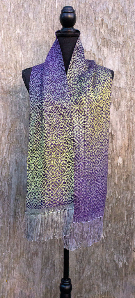 Swirling Snowflakes Scarf