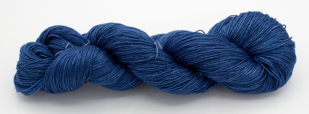 Indigo Dyed Yarn - MEDIUM - Amanda Baxter Studio Tencel Yarn