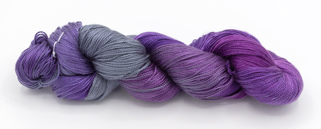 Mystic Wisteria Variegated 4 oz. skein - Amanda Baxter Studio Tencel Yarn