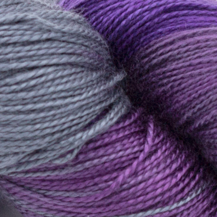 Mystic Wisteria Variegated 4 oz. skein - Amanda Baxter Studio Tencel Yarn