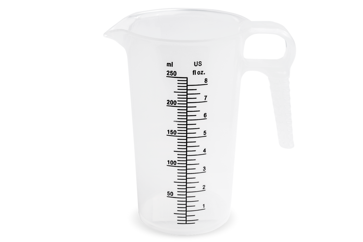 Measuring Pitchers - 8oz and 16oz – Shiny Dime Fibers
