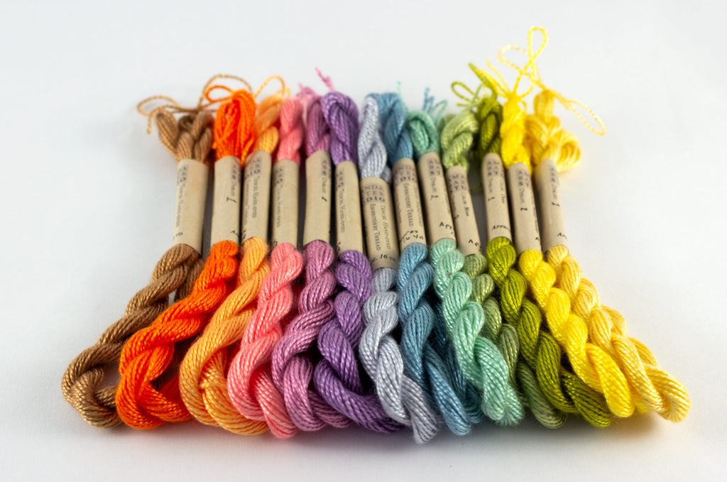 Pastel Palette Hand-Dyed Tencel Embroidery Thread