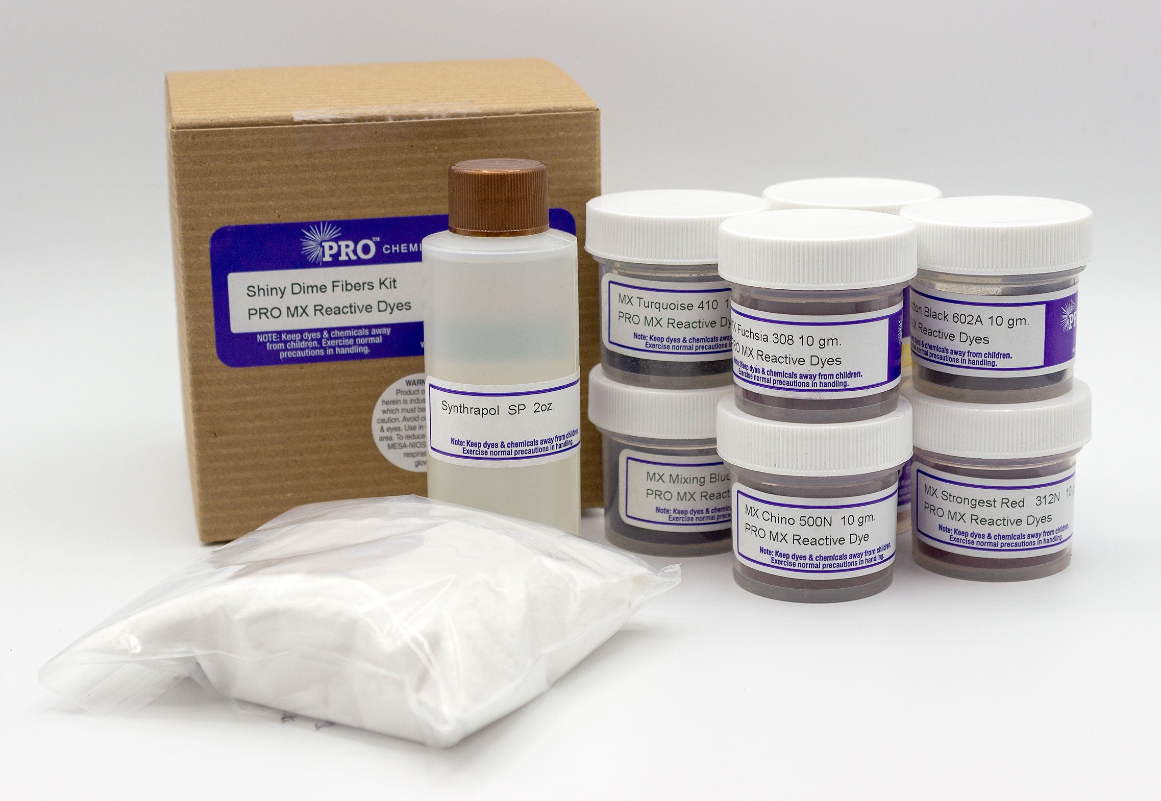 SDF Dye Starter Kit ā Shiny Dime Fibers