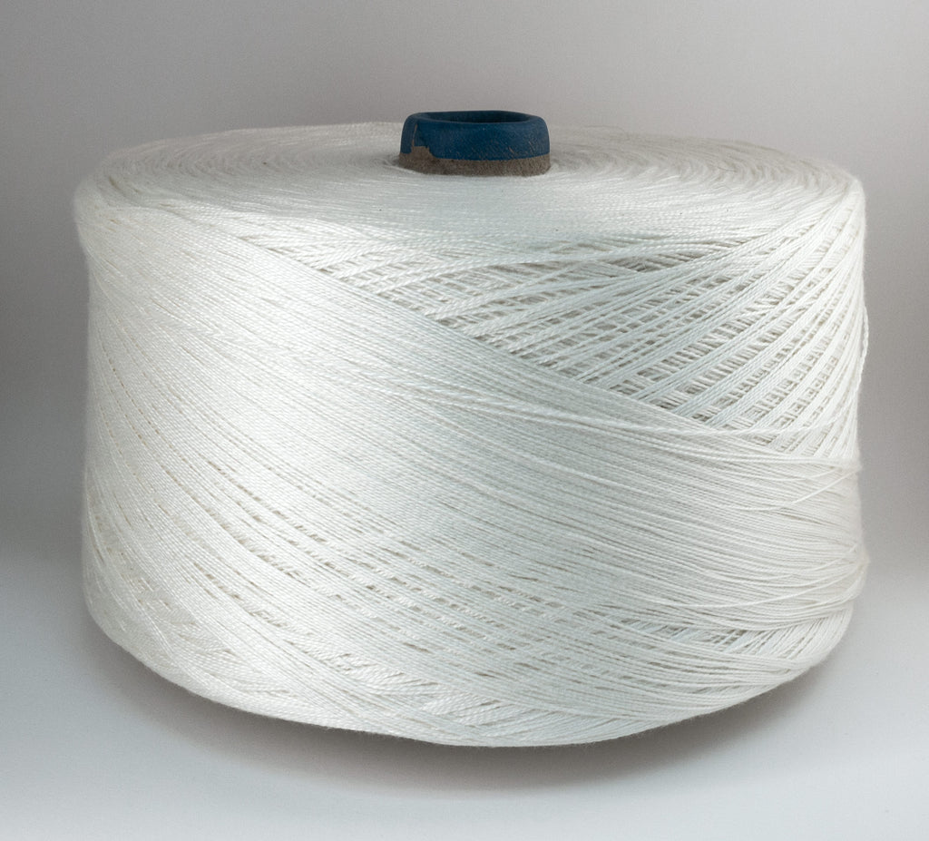 Undyed 5/2 Tencel™, large cone - Amanda Baxter Studio Tencel Yarn