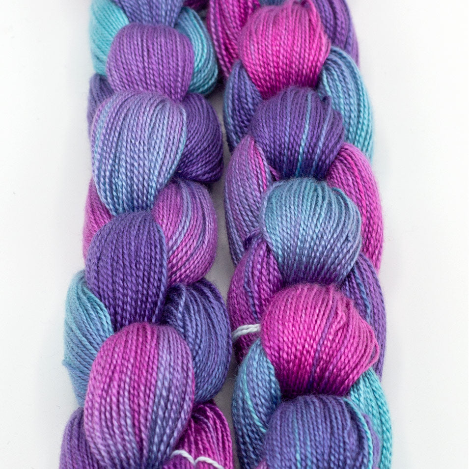 Unicorn Hand-Painted Warp - Amanda Baxter Studio Tencel Yarn