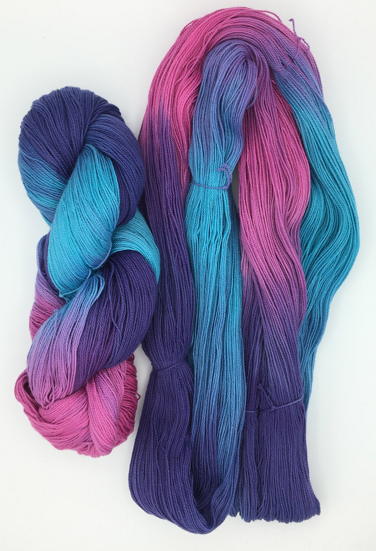 Unicorn Variegated 8/2 Ringspun Cotton Yarn – Shiny Dime Fibers